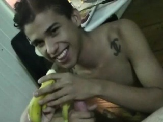 Cock-hungry amateur twink milks his mate POV style