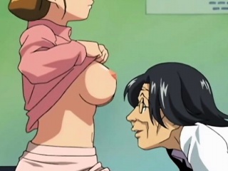 Busty anime nurse hard fucking by naughty doctor