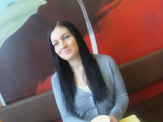 I joined Alla for a friendly chat in a local McDonald's,