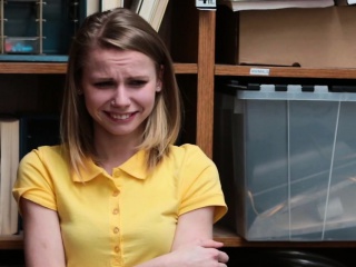 Suck amateur shoplifter