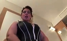 Mature bbw toying