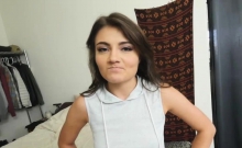 Adria Rae Making Her Man Satisfy By Fucking Juicy Cunt
