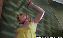 Teen In The Bondage Video