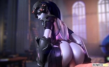 Big ass Overwatch heroes getting pussy fucked deeply