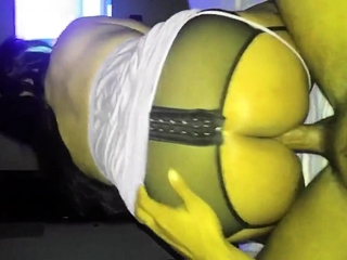 Asian ts riding me