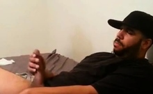 Str8 mexican daddy stroke watching porn