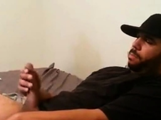 Str8 mexican daddy stroke watching porn