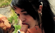 German Gothic Teen Pick Up And Fuck Casting