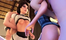 This Bioshock Naughty 3d Elizabeth Loves A Huge Thick Cock