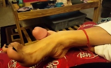 Asian Footjob