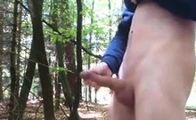 Huge Cock Public Cum In Forest