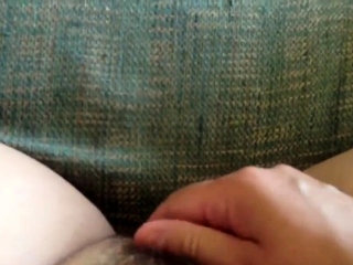 Rubbing my clit, intense orgasm