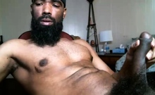 Solo Black Gay Masturbating