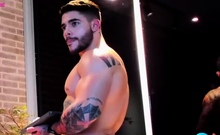 Hot Hunk Owns Latin Gay Ass to Fuck Hard