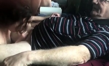 Cuck makes gf suck an old man three times her age