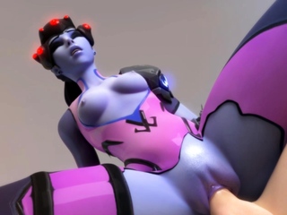 Lewd 3d animation bundle with Overwatch babes by Xordel