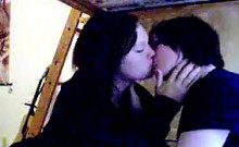 Amateur Emo Girls Kissing