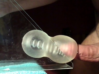Huge load daddy fleshlight