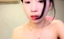 Pretty Japanese teen solo masturbation Uncensored