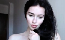 Brunette Solo Webcam Masturbation