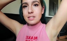 Freya Reign After gym Armpit Sniffing Bratty Domme