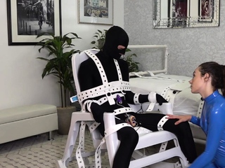 gentle fetish anal actions with latex and bdsm