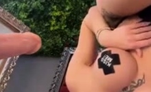 Big boobs milf masturbates with her dildo