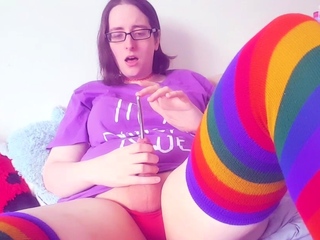 Solo webcam tranny masturbation