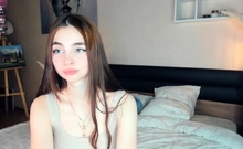 Pale Amateur Teen Brunette Lynn Love
