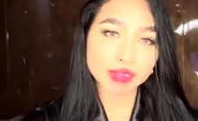 Naughty Asian Milf Julia Solo Masturbation Close Up