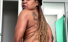 Hot Big Black Latina booty Black and Ebony