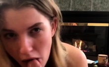 MILF POV Big Cock Blowjob
