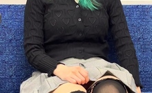 Webcam Asian chick anal masturbation tease