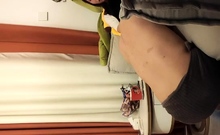 Asian girl licked fingered by 2 girls in the bath