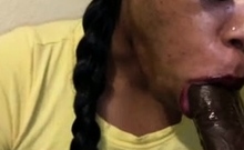 Sexy Tereza big cock blowjob and bump