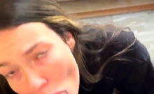 POV blowjob for a big cock from black thug