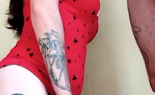 Hot amateur teen blowjob and facial HD video
