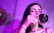 Beautiful Brunette With Big Boobs Jerk Off Instrucions