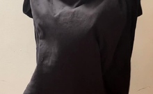 Australian brunette amateurs pussy showering