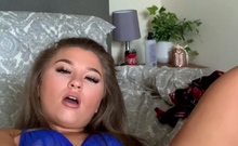 Close up pussy fingering ass toying