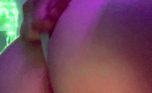 Amateur Jasmin stripping panties and masturbating