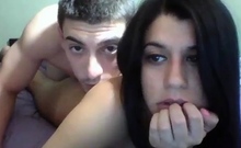 Pareja venezolana teniendo sexo en webcam