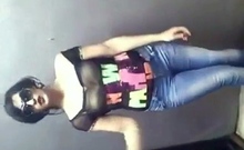 Egyptian Crossdresser Dances In Amateur Video