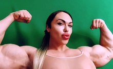 Big boobs milf masturbates with her dildo