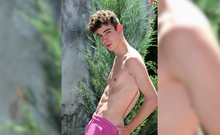 Skinny curly boy with monster dick and big balls pic comp