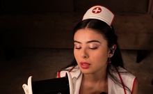 Home Nurse Helps You Get Hard | Asmr Hot
