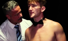 Sub Twink Sucks Master Massive Cock