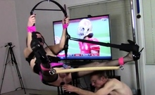 Kinky Crossdresser Swing Play With Michelle