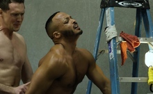 Analgaping Muscular Ebony Riding Mature