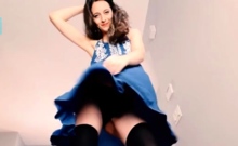 Sage Eldritch - Windblown Upskirt Dress Teasing